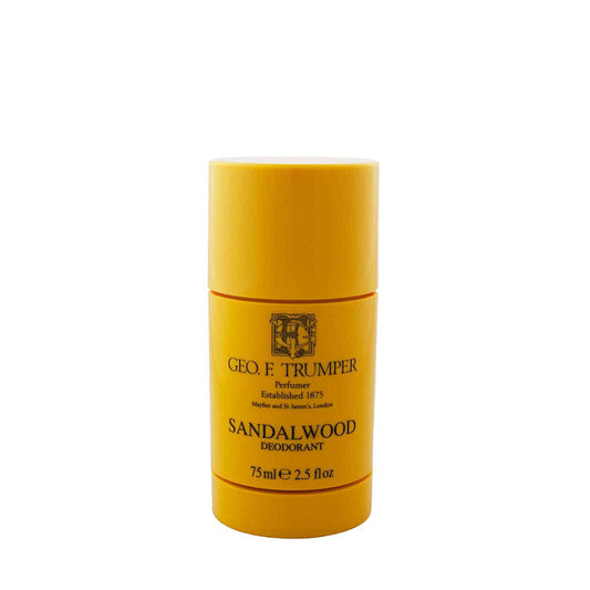 Geo. F. Trumper Sandalwood Deodorant Stick - Alcohol & Triclosan Free 75ml