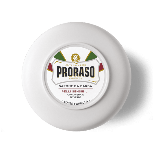 Proraso White Line Shaving Soap – Sensitive Skin Formula 150ml