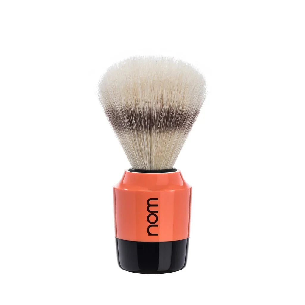 nom by Muehle MARTEN Shaving Brush - Coral Handle & Boar Bristles (41 CO)