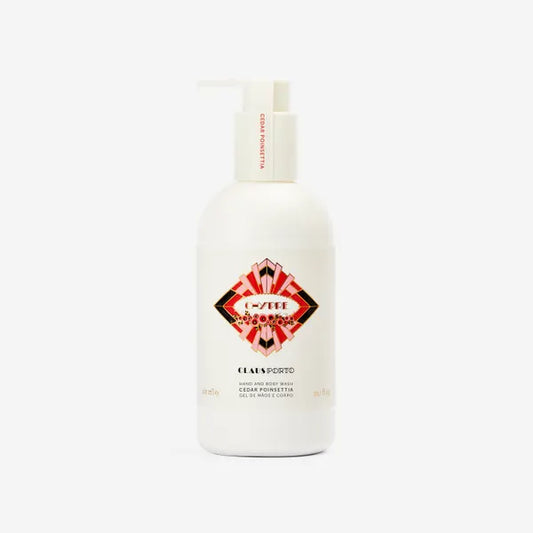 Claus Porto Deco Line Chypre Hand and Body Wash - Blackcurrant & Cedar 300ml
