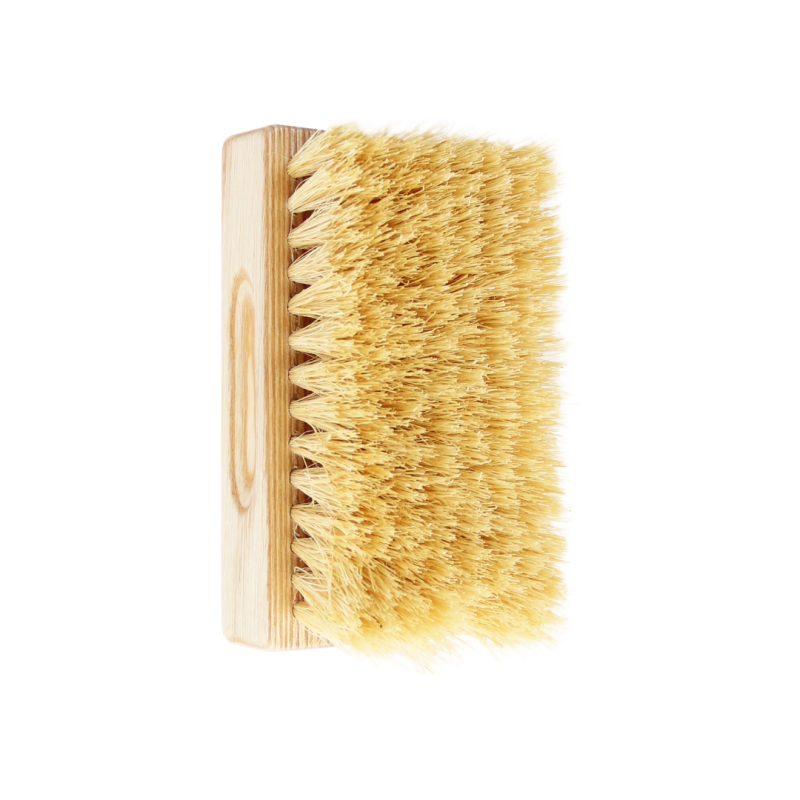 TEK 1983-03 Compact Body Brush - FSC Ash Wood & Natural Tampico Bristles