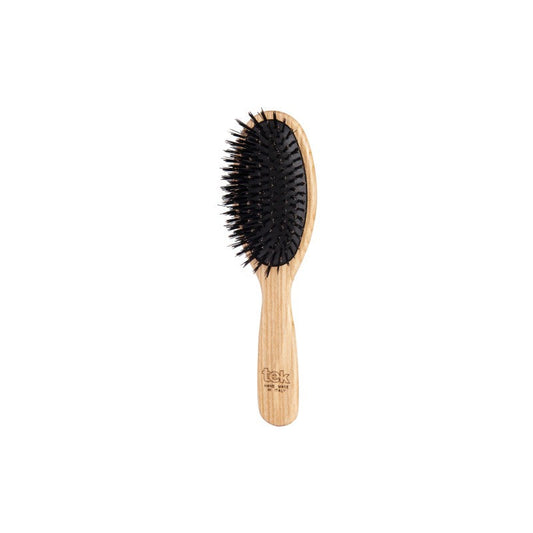 TEK No1570-03 Large Oval Wood Brush - FSC Ash Wood & Ecological Boar Bristles