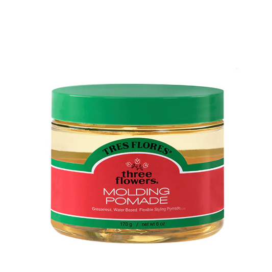 Three Flowers Greaseless Molding Paste – Medium Hold & Natural Shine 170g