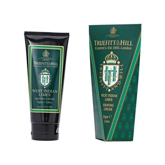 Truefitt & Hill West Indian Limes Shaving Cream Tube 75gr (κρέμα ξυρίσματος σωληνάριο)