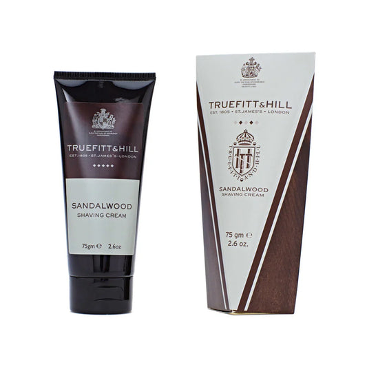Truefitt & Hill Sandalwood Shaving Cream Tube 75gr (κρέμα ξυρίσματος σωληνάριο)